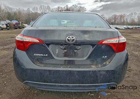 2016 Toyota Corolla L from USA, damaged, VIN 2T1BURHE6GC713566